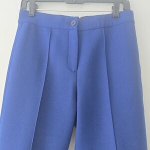 Theory Women's Cardinal Cropped Pintuck Trousers, s4